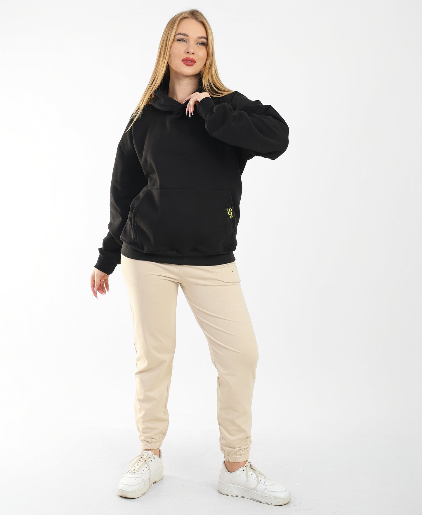 WOMEN'S FALCON HOODIE (Over Size without rope)