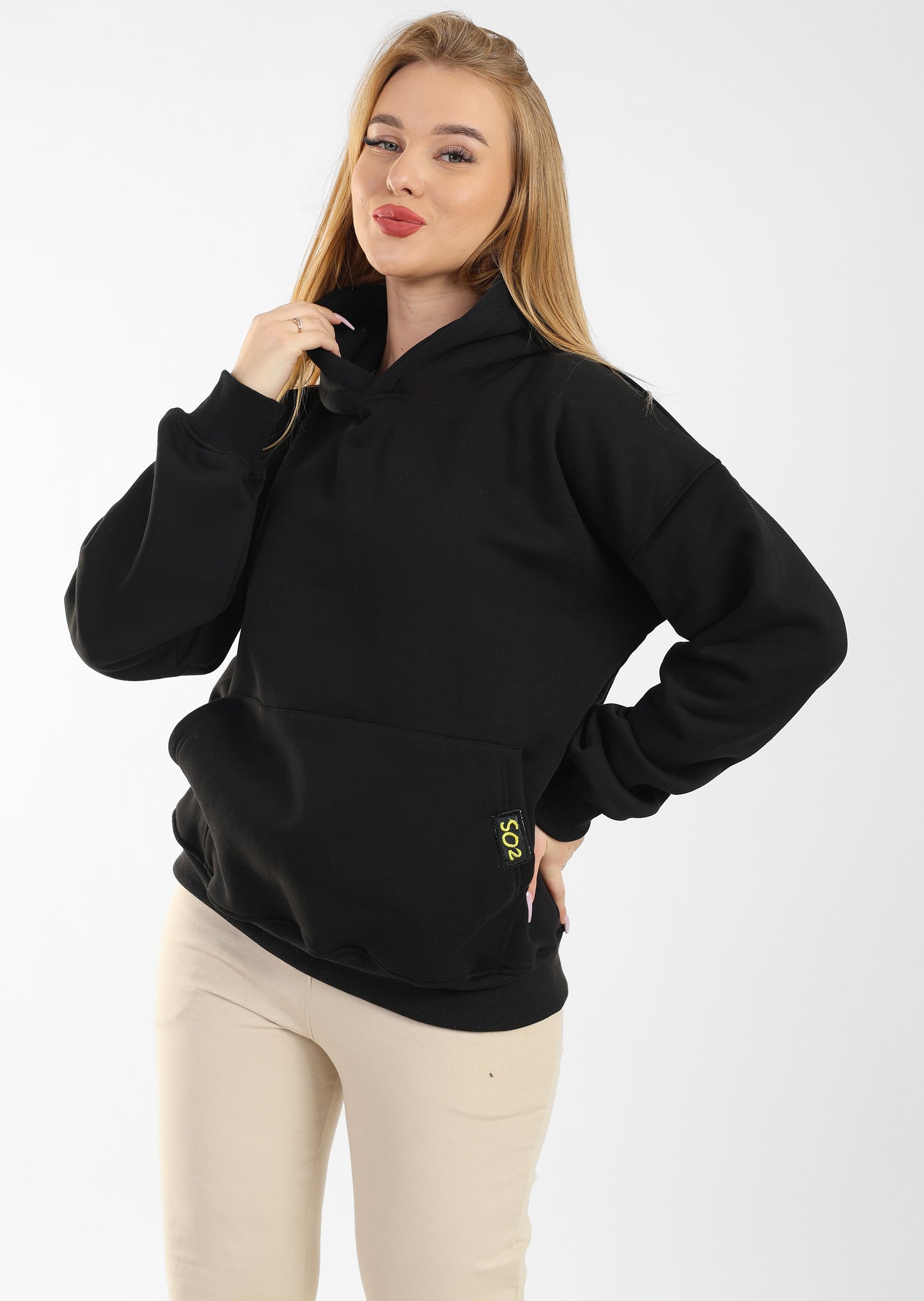 WOMEN'S FALCON HOODIE (Over Size without rope)