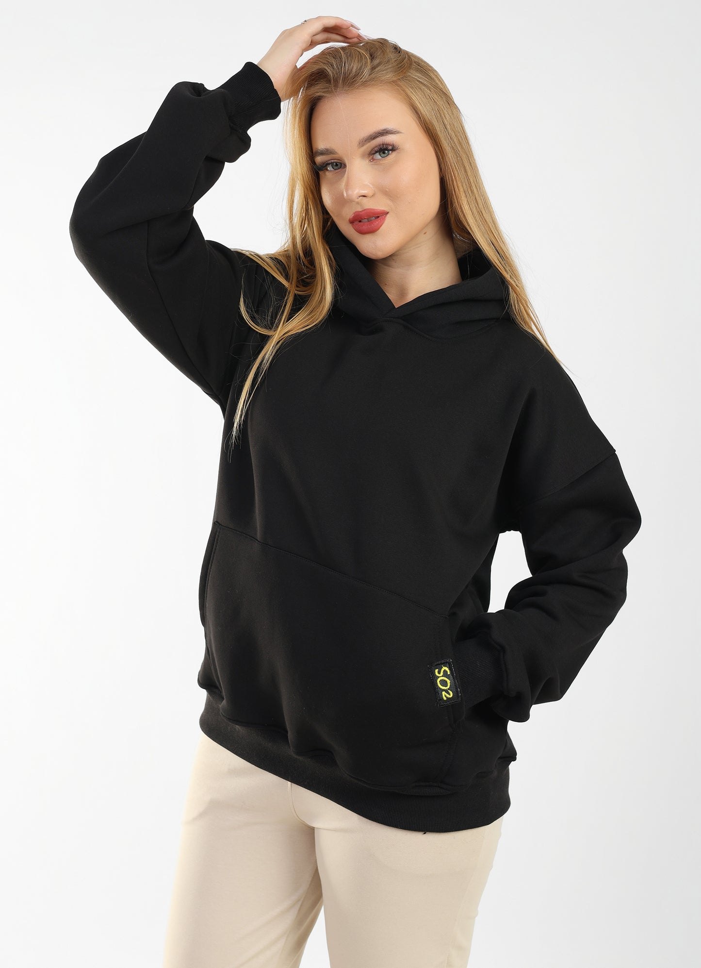WOMEN'S FALCON HOODIE (Over Size without rope)