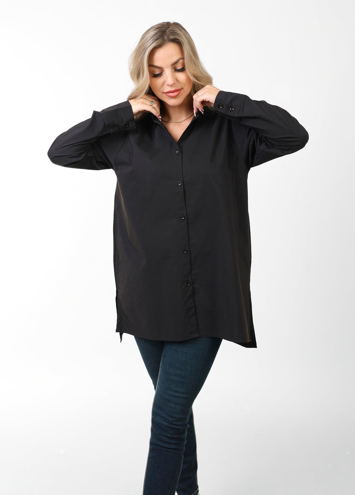 classic long shirt